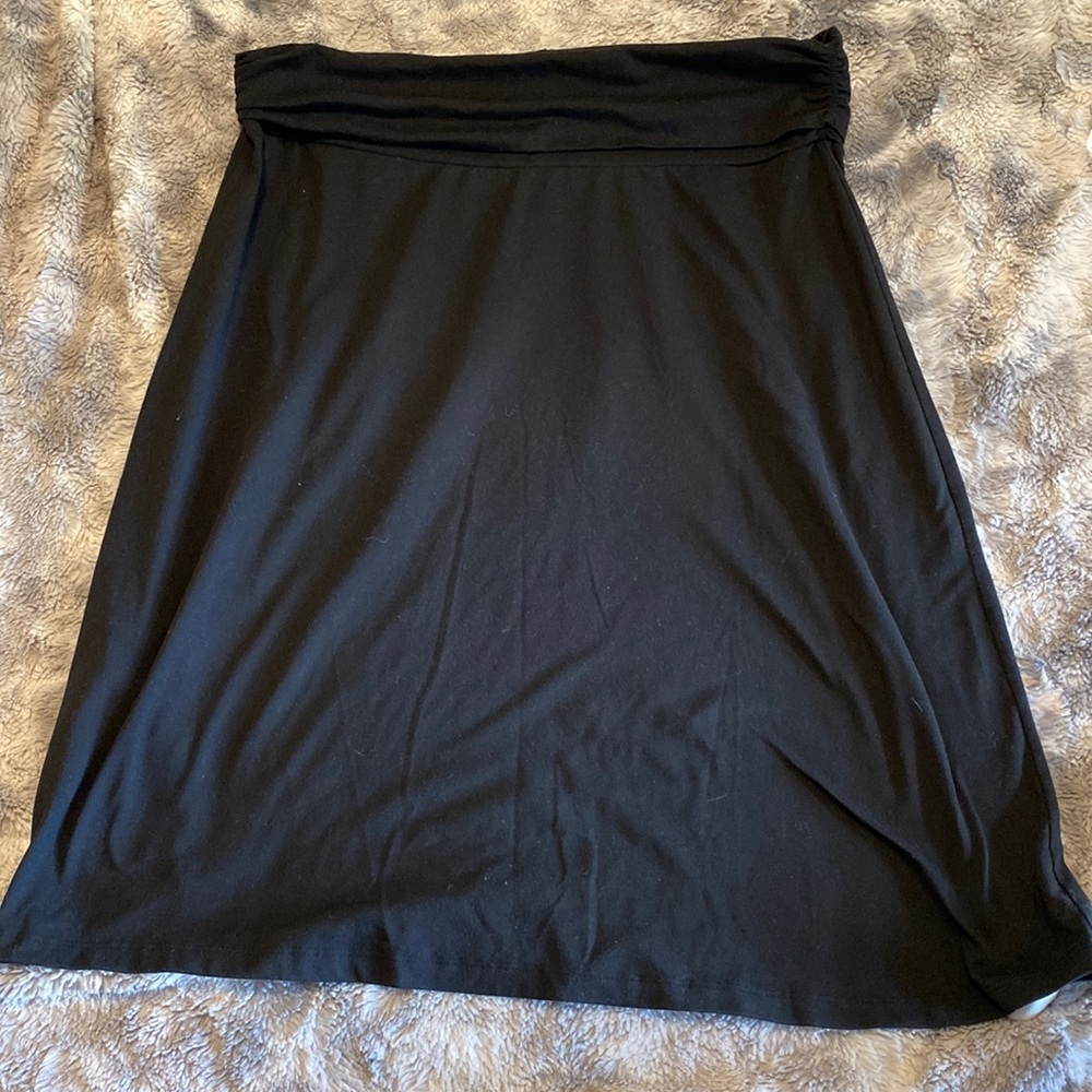 Eddie Bauer Pull On Skirt Sz Large